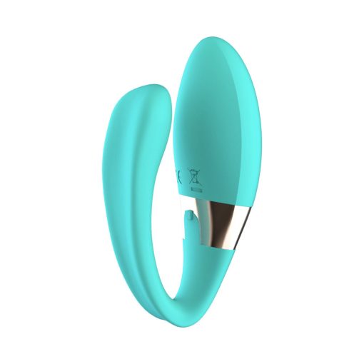 Lelo Tiani Harmony Rechargeable Dual Stimulation Couples Vibrator Aqua - Image 4