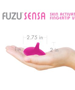 Fuzu Sensa Rechargeable Skin-Activated Fingertip Vibe Pink