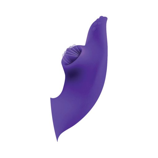 Evolved Lick Me Rechargeable Dual Entry Triple Stimulation Silicone Vibrator Purple - Image 7