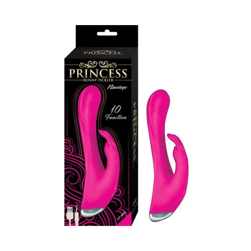 Princess Bunny Tickler – Dual Stimulator Rabbit Vibrator, Pink Silicone