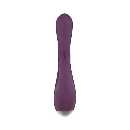 Princess Bunny Tickler Dual Stimulator Silicone Purple - Image 4