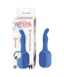 Nasstoys Vibrating Douche Rechargeable Silicone Blue