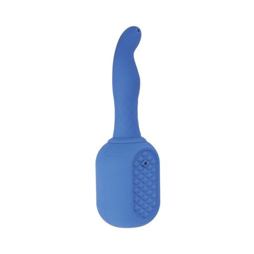 Nasstoys Vibrating Douche Rechargeable Silicone Blue - Image 2