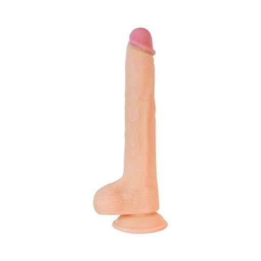 Hero Straight Cock 11 In. White - Image 4