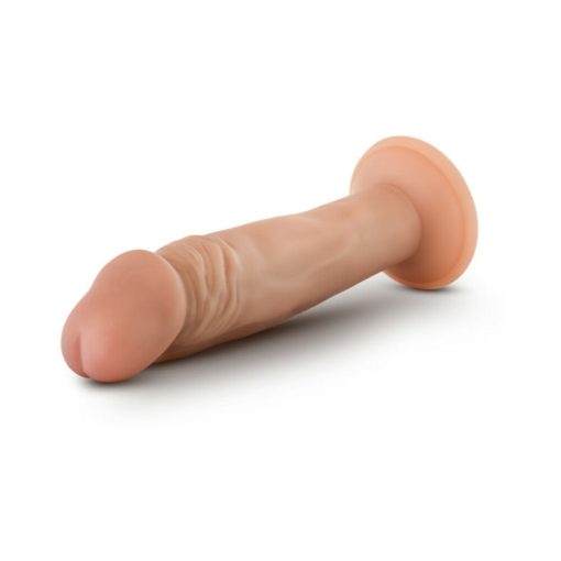 Dr. Skin Plus Realistic 6 In. Triple Density Posable Dildo Beige - Image 4