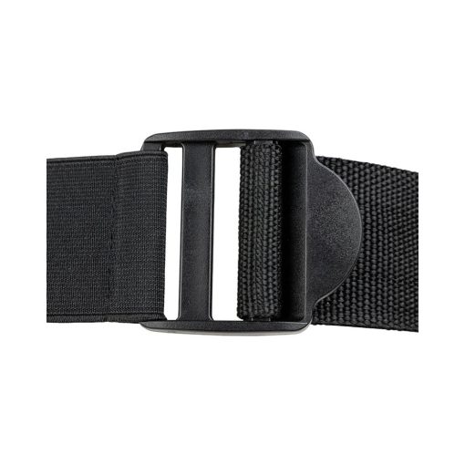 Realrock Realistic 7 In. Hollow Strap-On With Balls Black - Image 7