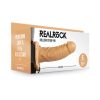Realrock Realistic 6 In. Hollow Strap-On Tan