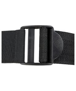 Realrock Realistic 6 In. Hollow Strap-On Black
