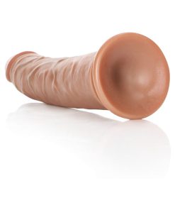 Realrock Realistic 7 In. Slim Dildo With Suction Cup Tan