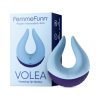 Femmefunn Volea Rechargeable Silicone Fluttering Tip Vibrator Light Blue