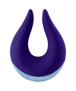 Femmefunn Volea Rechargeable Silicone Fluttering Tip Vibrator Dark Purple