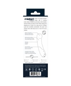 Vedo Midori Rechargeable G-Spot Vibe Just Black