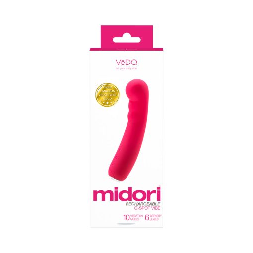Vedo Midori Rechargeable G-Spot Vibe Pink - Image 5