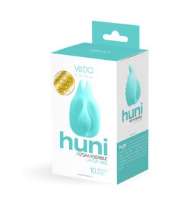 Vedo Huni Rechargeable Finger Vibe Tease Me Turquoise