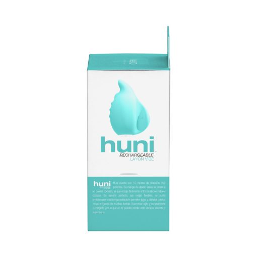 Vedo Huni Rechargeable Finger Vibe Tease Me Turquoise - Image 7