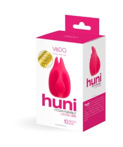 Vedo Huni Rechargeable Finger Vibe Tease Me Foxy Pink