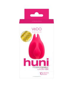 Vedo Huni Rechargeable Finger Vibe Tease Me Foxy Pink
