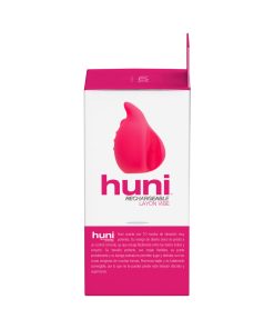 Vedo Huni Rechargeable Finger Vibe Tease Me Foxy Pink