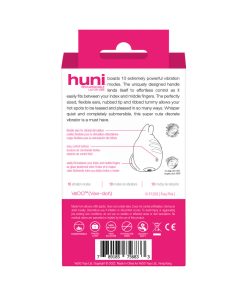 Vedo Huni Rechargeable Finger Vibe Tease Me Foxy Pink