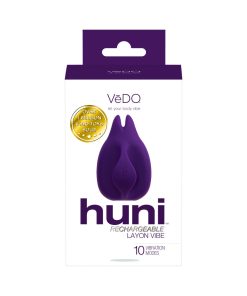 Vedo Huni Rechargeable Finger Vibe Deep Purple
