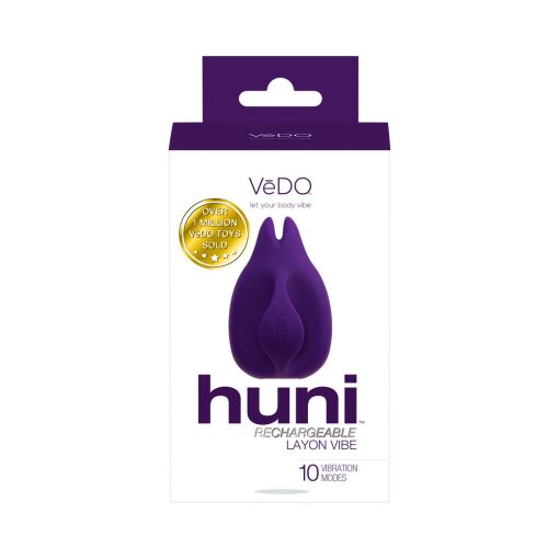 Vedo Huni Rechargeable Finger Vibe Deep Purple - Image 5