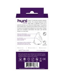 Vedo Huni Rechargeable Finger Vibe Deep Purple
