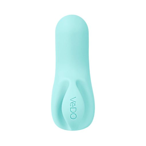 Vedo Nea Rechargeable Finger Vibe Tease Me Turquoise - Image 4