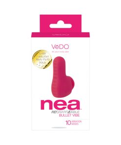 Vedo Nea Rechargeable Finger Vibe Foxy Pink