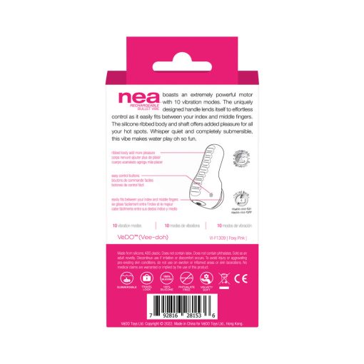 Vedo Nea Rechargeable Finger Vibe Foxy Pink - Image 8