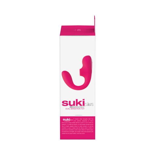 Vedo Suki Plus Rechargeable Dual Sonic Vibe Foxy Pink - Image 6