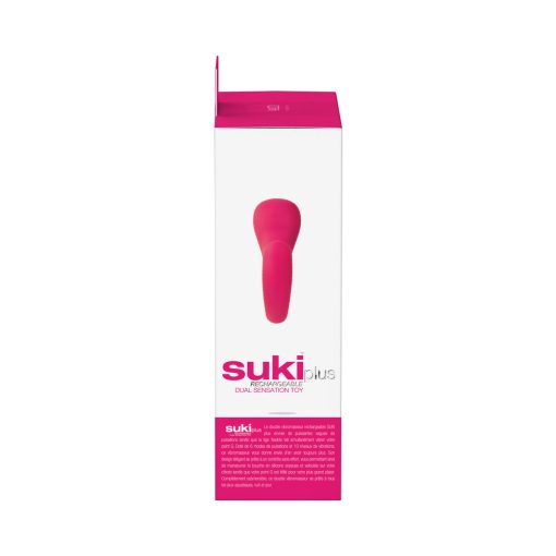 Vedo Suki Plus Rechargeable Dual Sonic Vibe Foxy Pink - Image 7