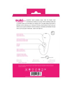 Vedo Suki Plus Rechargeable Dual Sonic Vibe Foxy Pink