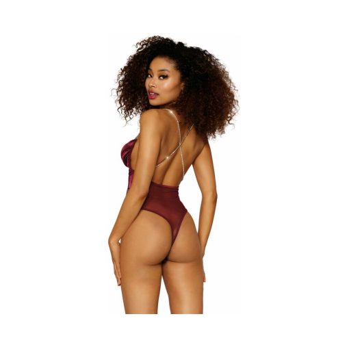Dreamgirl Teddy Burgundy M Hanging - Image 3