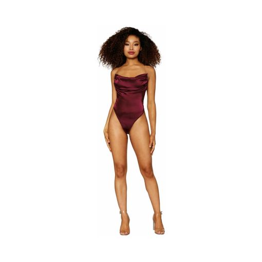 Dreamgirl Teddy Burgundy M Hanging - Image 4