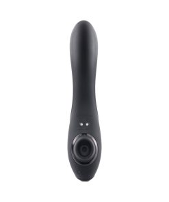 Evolved Rabbit Hole 3-In-1 Rechargeable Triple Stimulation Silicone Suction Vibrator Black