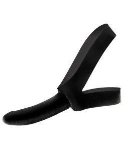 Lux Fetish The Original Facilitator Chin Strap-On Black