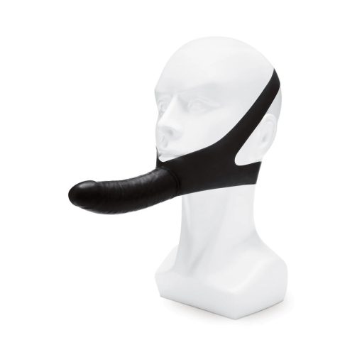 Lux Fetish The Original Facilitator Chin Strap-On Black - Image 3