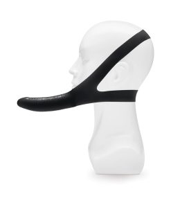 Lux Fetish The Original Facilitator Chin Strap-On Black