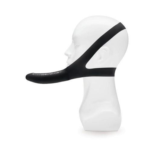 Lux Fetish The Original Facilitator Chin Strap-On Black - Image 4