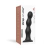 Strap-On-Me Hybrid Collection Silicone Dildo Plug Balls Black Xl