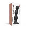 Strap-On-Me Hybrid Collection Silicone Dildo Plug Balls Black Xxl