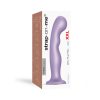 Strap-On-Me Hybrid Collection Silicone Dildo Plug P&G Metallic Lilac Xxl