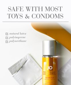 Jo Cocktails Mimosa Flavored Water-Based Lubricant 2 Oz.
