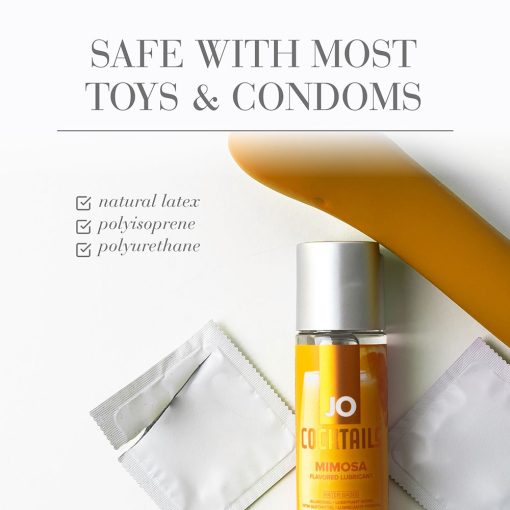 Jo Cocktails Mimosa Flavored Water-Based Lubricant 2 Oz. - Image 4