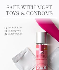Jo Cocktails Cosmopolitan Flavored Water-Based Lubricant 2 Oz.