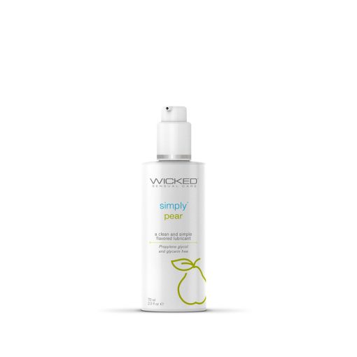 Simply Pear Flavored Water Based Lubricant 2.3 Oz.
