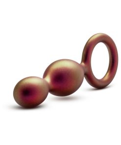 Anal Adventures Matrix Silicone Duo Loop Plug Copper
