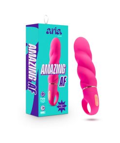 Aria Amazing Af Silicone Vibrator Fuchsia