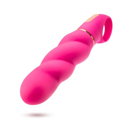 Aria Amazing Af Silicone Vibrator Fuchsia - Image 2