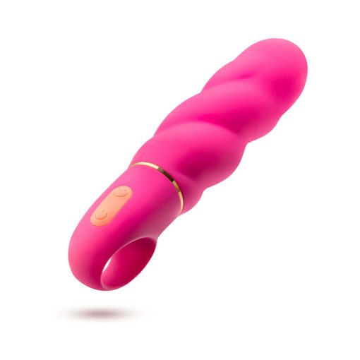 Aria Amazing Af Silicone Vibrator Fuchsia - Image 3